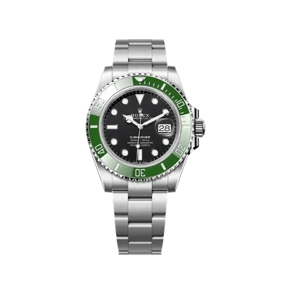 Uhr Rolex Submariner da Velum Times, Zifferblatt schwarz, Armband de Edelstahl, exibe detalhes do design clássico e robusto